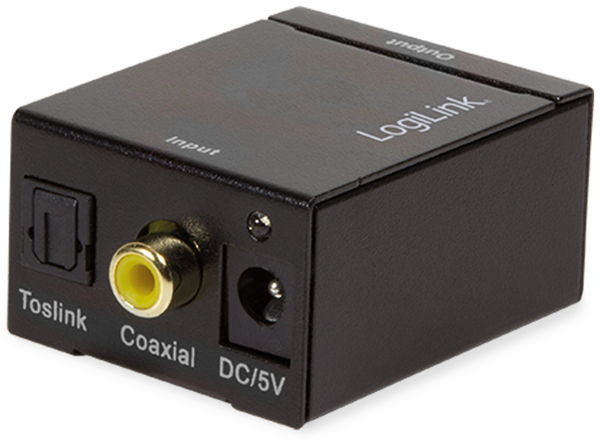 LOGILINK Audio-Konverter CA0101, Toslink/Koax zu Cinch/Klinke - Produktbild 2