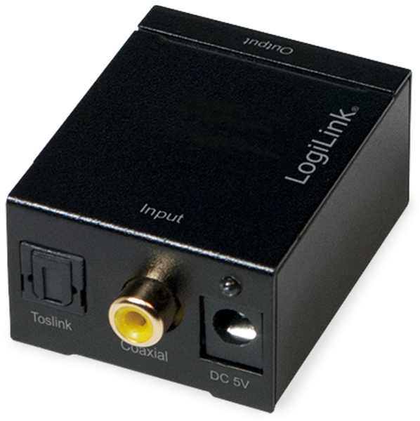 LOGILINK Audio-Konverter CA0101, Toslink/Koax zu Cinch/Klinke - Produktbild 5