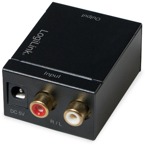 LOGILINK Audio-Konverter CA0102, Cinch zu Koax und Toslink - Produktbild 4