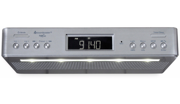 SOUNDMASTER Küchenunterbauradio UR2045SI, DAB+, Bluetooth - Produktbild 2