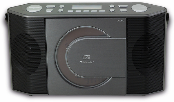 SOUNDMASTER DAB-Radio RCD1770AN, schwarz/silber - Produktbild 3