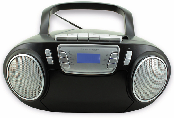 Soundmaster CD-Player SCD5800SW mit Mikrofon, schwarz - Produktbild 5