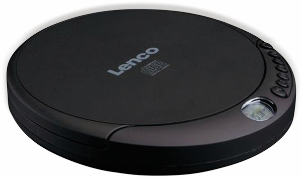 Lenco Portabler CD-Player CD-010, schwarz - Produktbild 3
