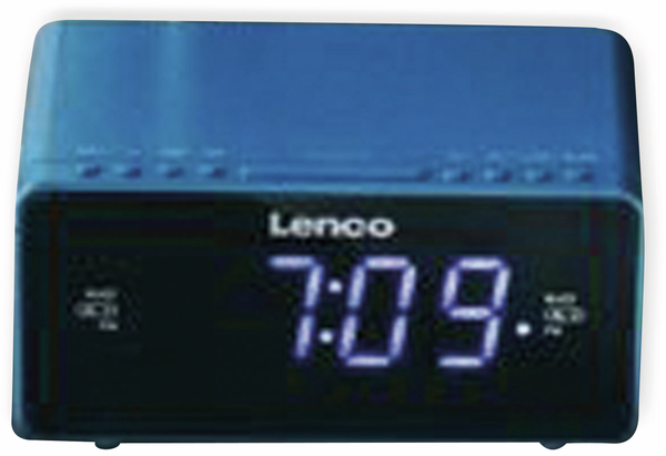 Lenco Radiowecker CR-520, blau