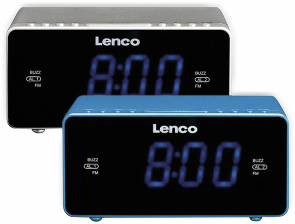 Lenco Radiowecker CR-520, blau - Produktbild 2