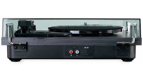 Lenco Plattenspieler LS-10, schwarz, mit integrierten Lautsprechern - Produktbild 5
