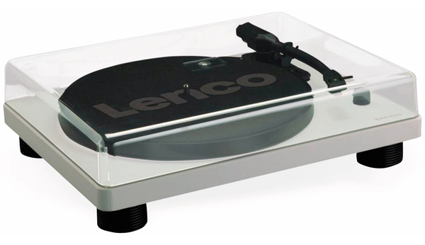 LENCO Plattenspieler LS-50, USB, grau, mit integrierten Lautsprechern - Produktbild 4