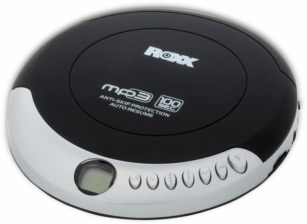 ROXX Portabler CD-Player PCD 501, schwarz - Produktbild 2
