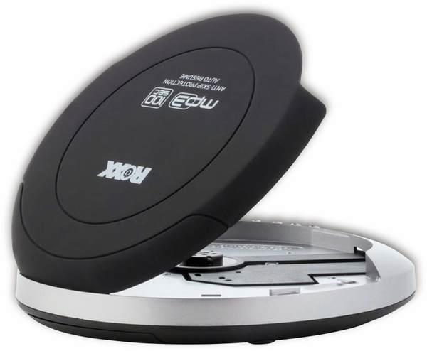 ROXX Portabler CD-Player PCD 501, schwarz - Produktbild 3