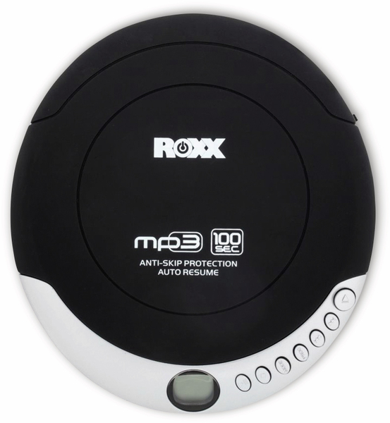 ROXX Portabler CD-Player PCD 501, schwarz - Produktbild 4