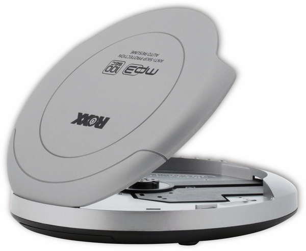ROXX Portabler CD-Player PCD 501, silber - Produktbild 3