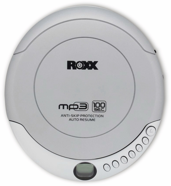 ROXX Portabler CD-Player PCD 501, silber - Produktbild 4