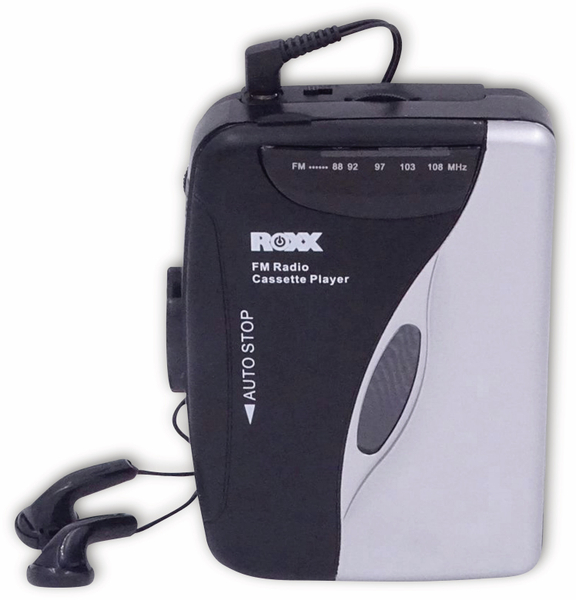 ROXX Kassettendeck PCP 300, schwarz/silber - Produktbild 3