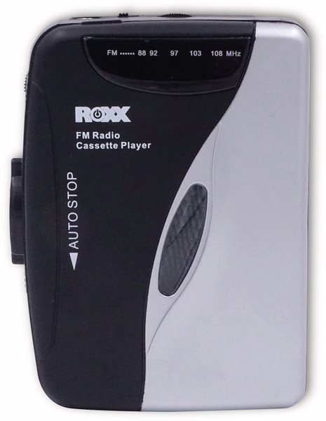ROXX Kassettendeck PCP 300, schwarz/silber - Produktbild 4