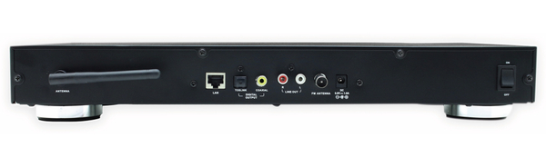 Soundmaster Hifi-Tuner IR45SW, DAB+, UKW, WiFi, Bluetooth, schwarz - Produktbild 3