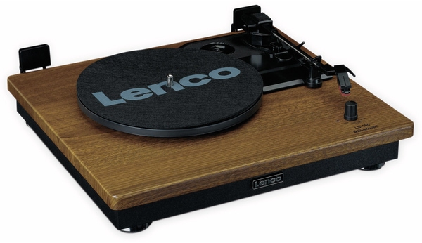 LENCO Plattenspieler LS-100WD, holzoptik, Bluetooth, mit 2 Lautsprecherboxen - Produktbild 3