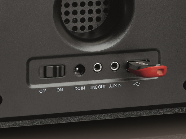 Lenco Internetradio DIR-150, Bluetooth, schwarz/silber - Produktbild 4
