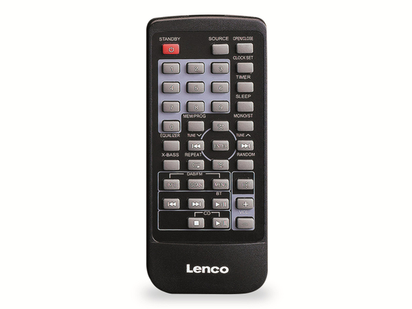 Lenco Internetradio DIR-150, Bluetooth, schwarz/silber - Produktbild 6