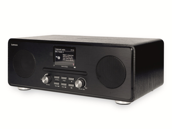 LENCO Internetradio DIR-260BK, DAB+/FM, CD-Player, Bluetooth, schwarz - Produktbild 5