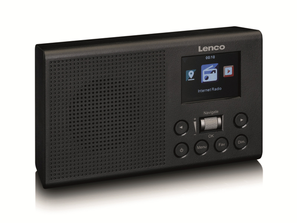 Lenco Internetradio DIR-60BK, DAB+/FM, WLAN, schwarz - Produktbild 2