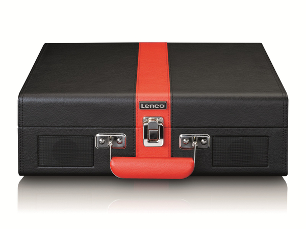 LENCO Plattenspieler TT-110, Retro-Stil, Bluetooth, int. Lautsprecher, schwarz - Produktbild 4