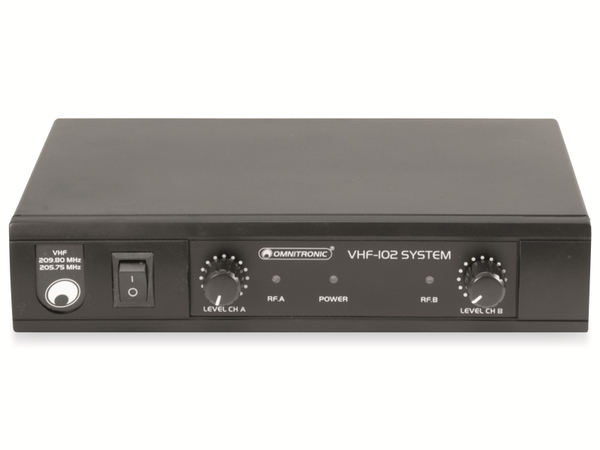 Omnitronic Mikrofonanlage VHF-102 - Produktbild 6