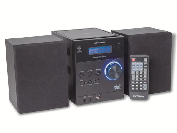 UNIVERSUM Stereoanlage MS 300-21, CD, DAB+ Radio, Bluetooth, USB, schwarz