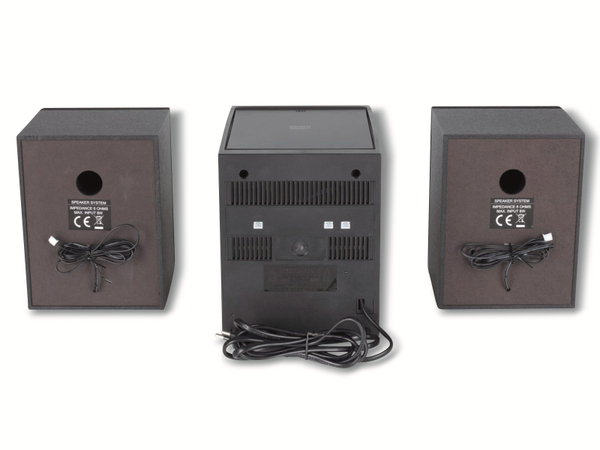 UNIVERSUM Stereoanlage MS 300-21, CD, DAB+ Radio, Bluetooth, USB, schwarz - Produktbild 6