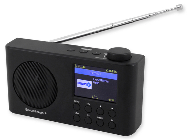 SOUNDMASTER Internetradio IR6500SW, DAB+, Bluetooth, schwarz