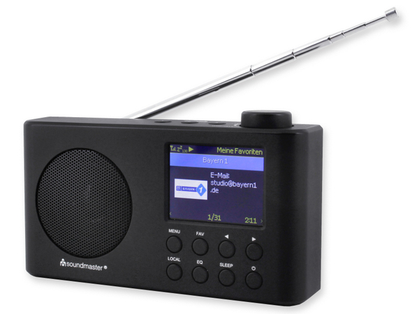SOUNDMASTER Internetradio IR6500SW, DAB+, Bluetooth, schwarz - Produktbild 4