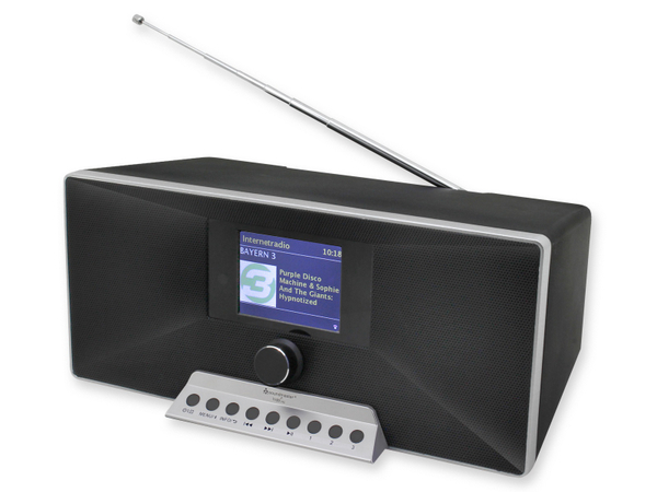Soundmaster Internetradio IR3500SW, DAB+, Bluetooth, schwarz