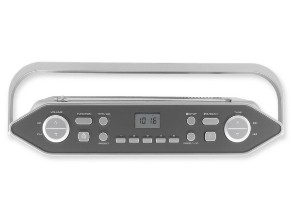 Soundmaster CD-Player RCD1755SI, silber - Produktbild 5