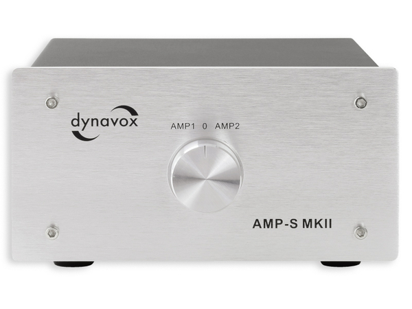 DYNAVOX Verstärker/Boxen-Umschalter AMP-S MKll, silber - Produktbild 2