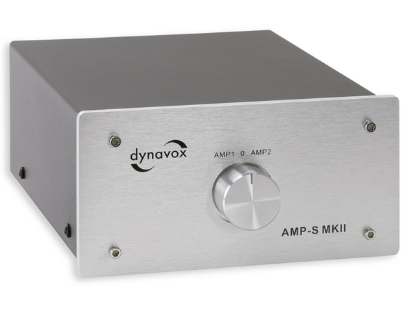 DYNAVOX Verstärker/Boxen-Umschalter AMP-S MKll, silber - Produktbild 3