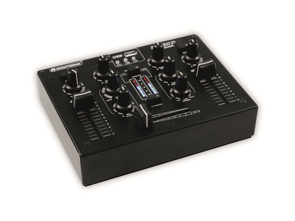 Omnitronic 2-Kanal-DJ-Mixer PM-211, mit MP3-Player
