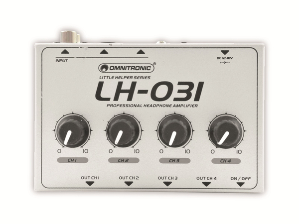 OMNITRONIC Kopfhörerverstärker LH-031 - Produktbild 6