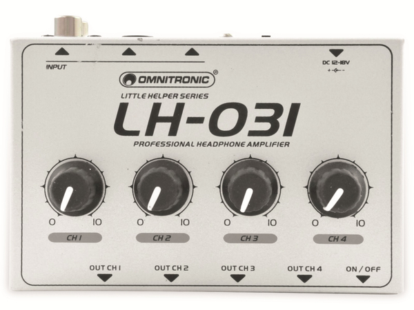 OMNITRONIC Kopfhörerverstärker LH-031 - Produktbild 8