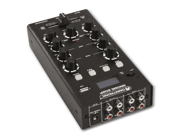 OMNITRONIC 2-Kanal-DJ-Mini-Mixer GNOME-202P, Bluetooth - Produktbild 4