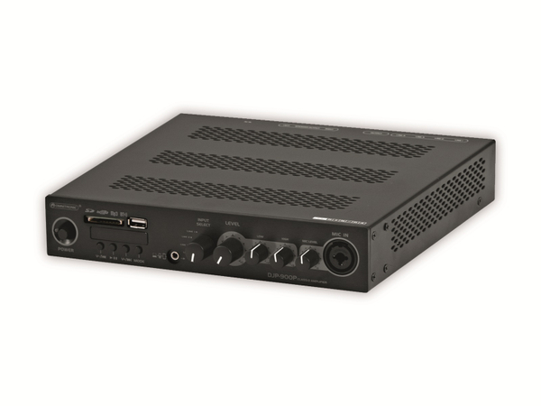 Omnitronic Kompakt-Verstärker DJP-900P Class-D, Bluetooth, schwarz - Produktbild 2