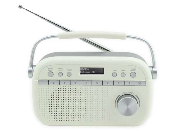 SOUNDMASTER DAB+/UKW-Radio DAB280, weiß - Produktbild 2
