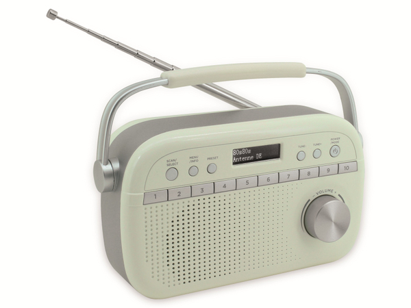 SOUNDMASTER DAB+/UKW-Radio DAB280, weiß - Produktbild 3