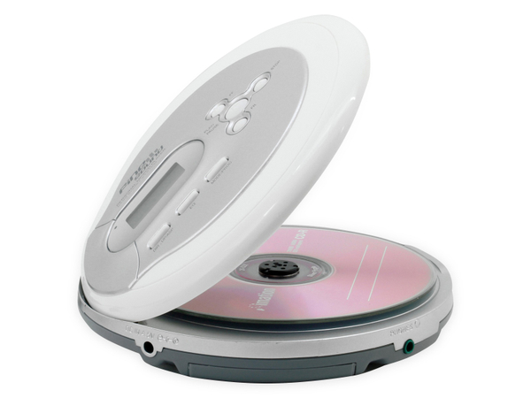 FINE SOUND Portabler CD-Player FS2, weiß - Produktbild 2