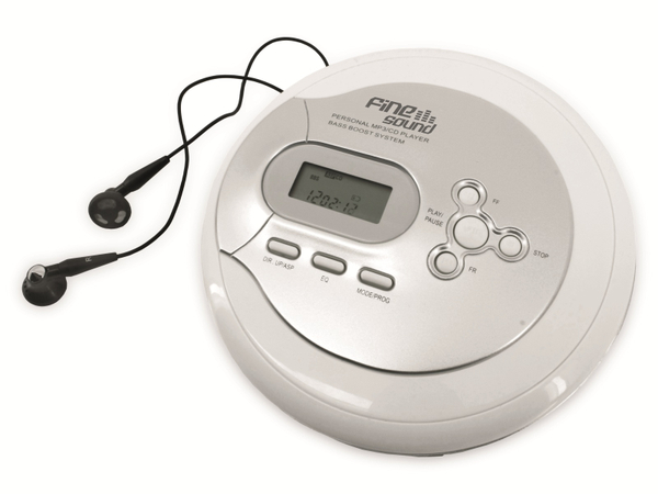 FINE SOUND Portabler CD-Player FS2, weiß - Produktbild 3