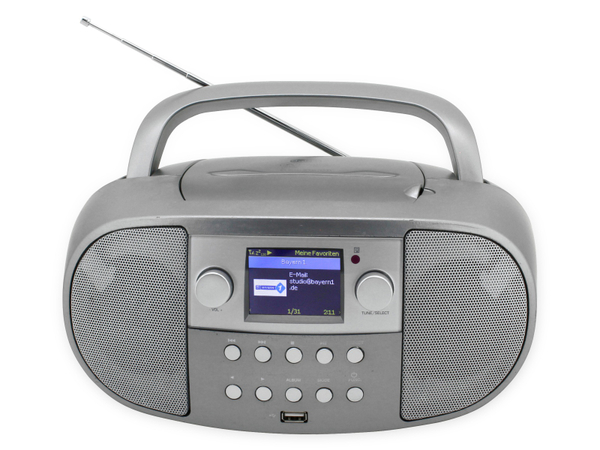 Soundmaster CD-Player SCD7600TI, Internet/DAB+/UKW-Radio, Bluetooth - Produktbild 2