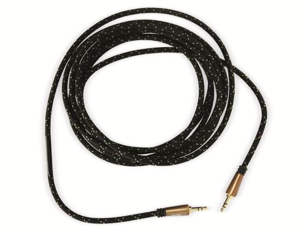 HAMA Audio-Kabel 122328, Klinke auf Klinke, 3,5 mm, 3 m