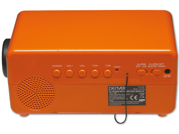 DENVER Radiowecker CR-425, Retro - Produktbild 4