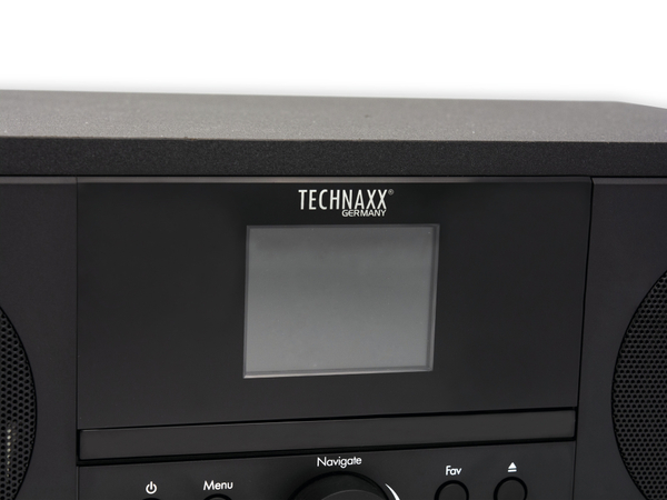 TECHNAXX DAB+/Internetradio TX-187, CD, Bluetooth, schwarz - Produktbild 5