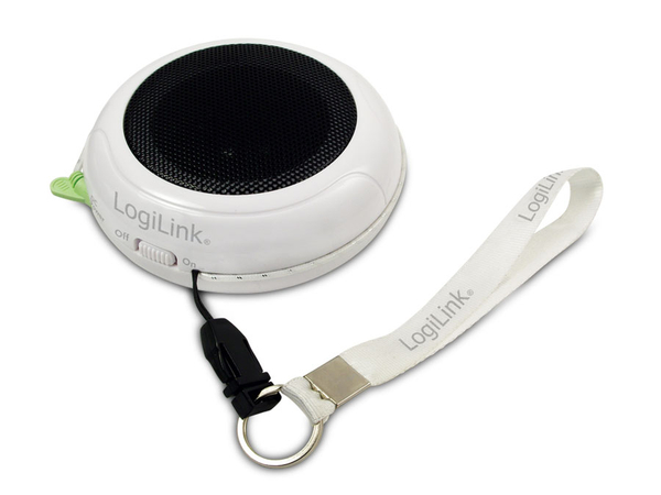 Portabler Lautsprecher LOGILINK SP0009, weiß