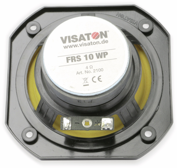 VISATON Breitband-Lautsprecher FRS 10 WP, 4Ω, 25W, IP65 - Produktbild 5