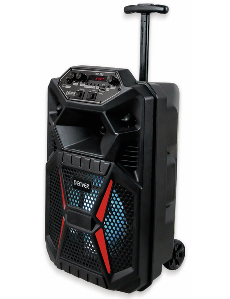 DENVER Portabler Lautsprecher TSP-120, schwarz - Produktbild 3